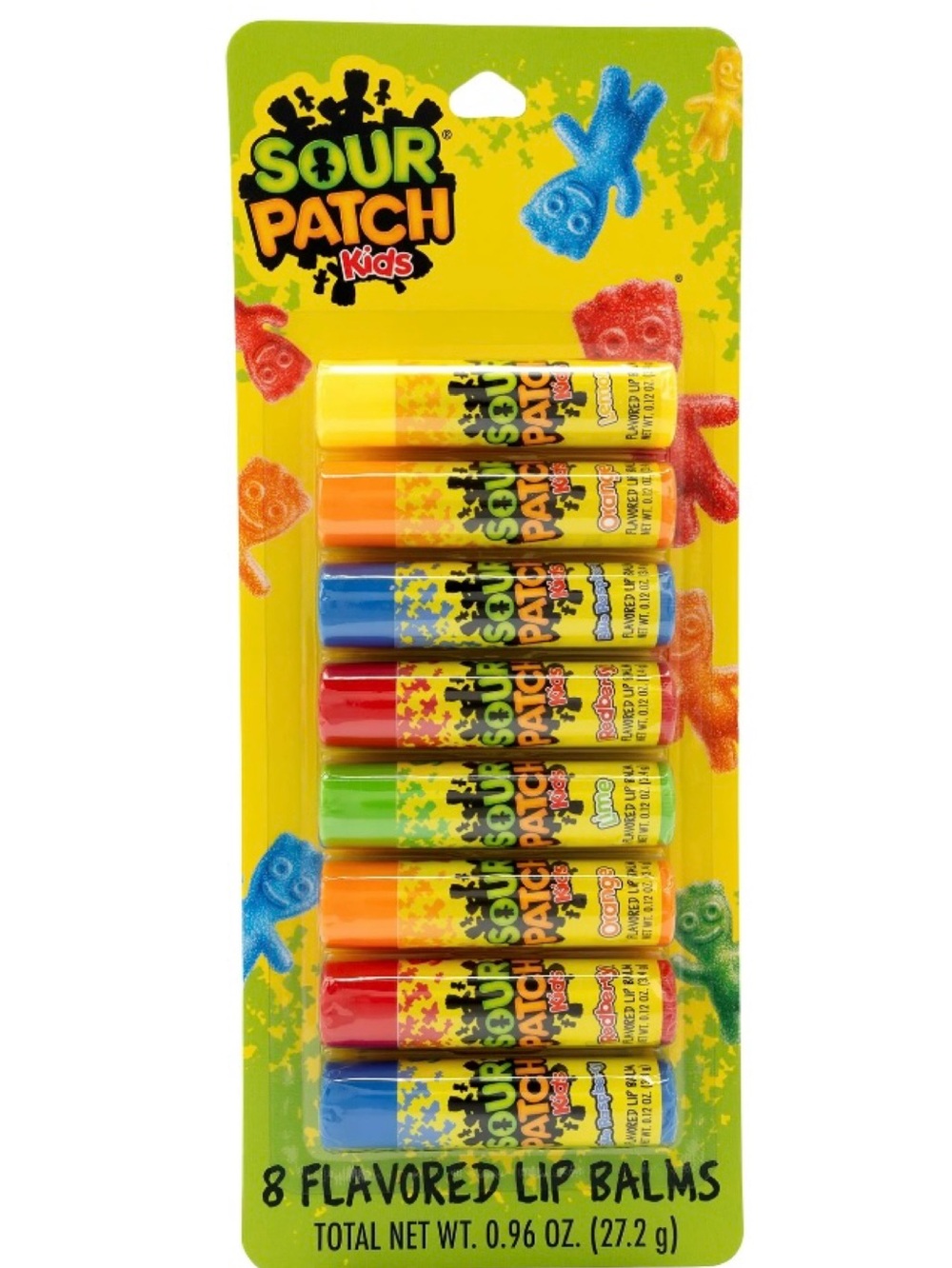 Sour Patch Kids Lip Balm, 8 Pack (NWT)